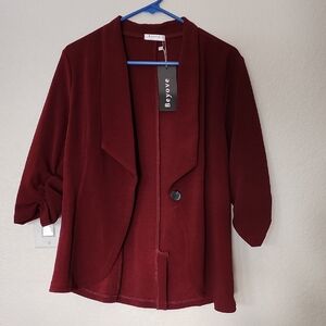 Women's Burgundy Jacket
